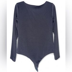 Express Black Body Contour Top